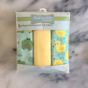 NWT Babyville Boutique Waterproof PUL Fabric